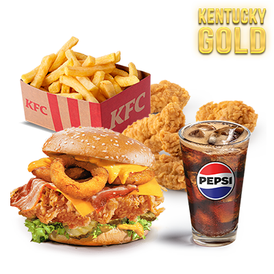 Kentucky Gold Wrapper XL Box - order on-line in KFC